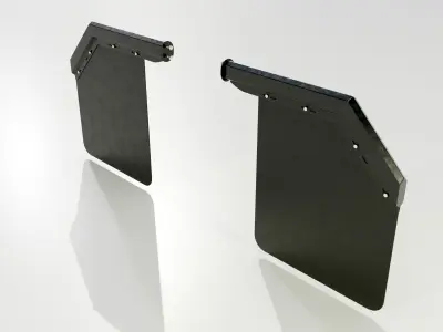 Mud Flap Hangers 3D model