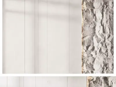 wall panel 19 Free 3D model