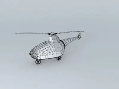 HELICOPT helicopter Free 3D model