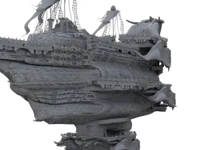 Dragon Zeplin 3D model