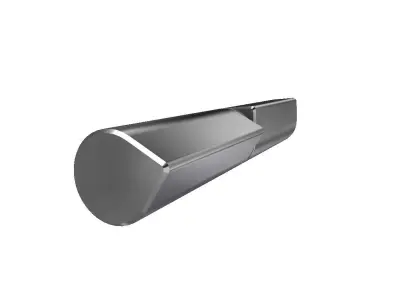 HINGE stainless steel rod 3D model