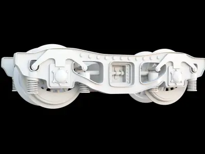 train engineer 3D model