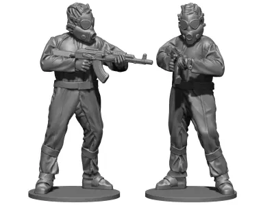 Hazmat suit 3D print model