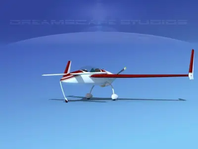 Rutan VariEze V13 3D model