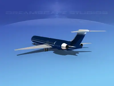 McDonnell Douglas MD83 Corporate 2 3D model
