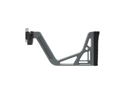 VISOR STOCK WITH BRACE ADAPTER TO ADAPT TO PICATINNY RIS 3D print model