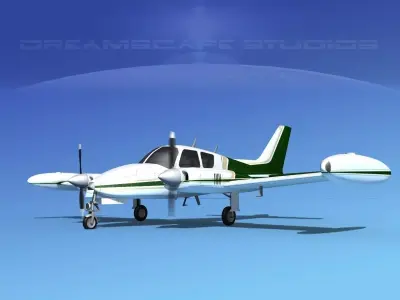Cessna 310 V06 3D model