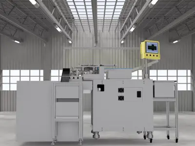 Loading and unloading machine 3D model