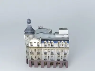 Hotel Majestic 3D model