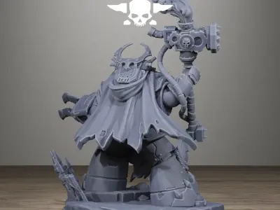 Corrupted Guard Zorvan Lord 3D print model