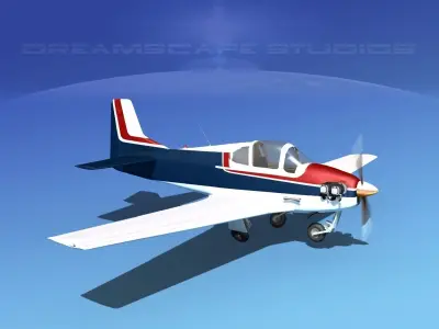 Johnston A-51A V08 3D model