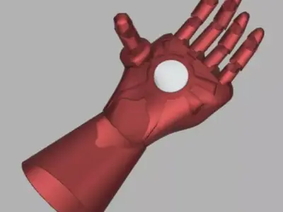 Iron Man Hand 3D model