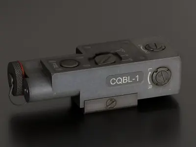 CQBL-1 Game-Ready PBR Low-Poly VR - AR - 3d model Low-poly 3D model