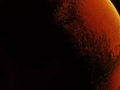 8k mars  3D model