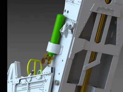 F16 A10 F15 F22 B1B B2 ejection Seat ACEII HD WORK Stl files 3D print model