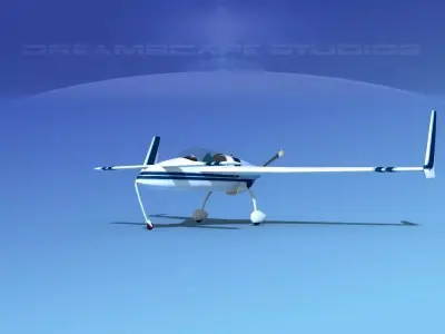 Rutan VariEze V03 3D model