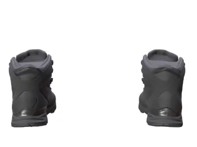 Boots 51 - All MH Bodies - UE5 Skeletons - Rigged Low-poly 3D model