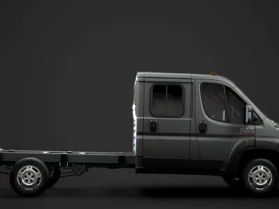 Ram Promaster Chassis Truck Crew Cab 4035 WB 2020 3D model