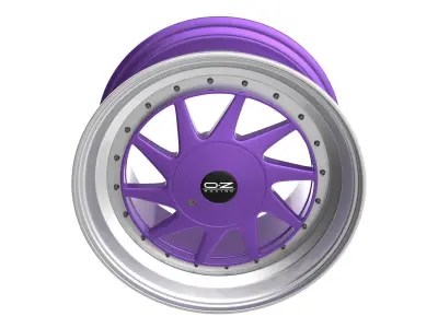 OZ TUBO Custom wheel 3D model