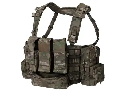 PLATATAC Peacekeeper Mk5 Chest Rig Low-poly 3D model