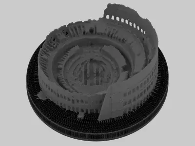 Italian Monuments 3D Model Collection