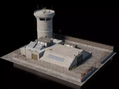 Warzone - Bunker 3D model