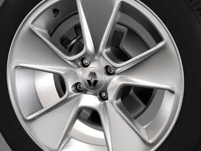 Renault Sandero wheel 2016 3D model