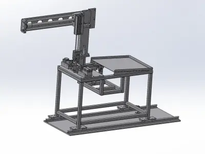 Feeding manipulator 3D model