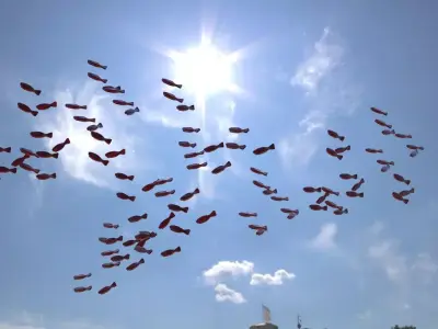 Fish Low res distance models 3D model