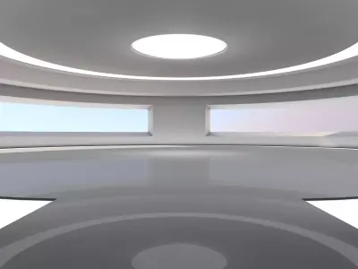 Empty Modern Room 3D model
