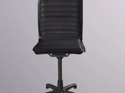Lab Chair Low-poly 3D model