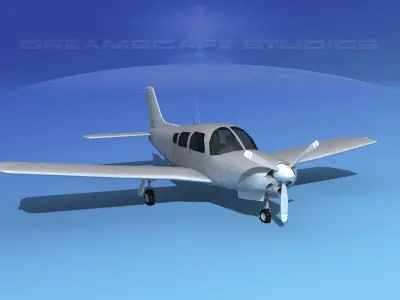 Piper Turbo Arrow 240 V00 3D model