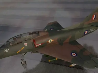 Douglas TA-4K Skyhawk 3D model