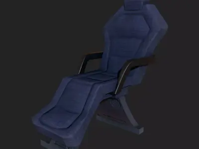 Tatoo Shop VR Chair Free low-poly 3D model