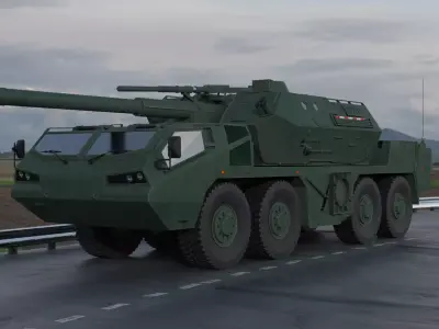 Dana M2 - VZ77 3D model