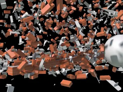 Houdini Power Asset Package Low-poly 3D model