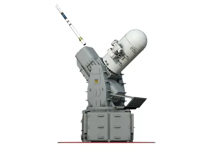 Mk 15 Mod 31 SeaRAM 3D model