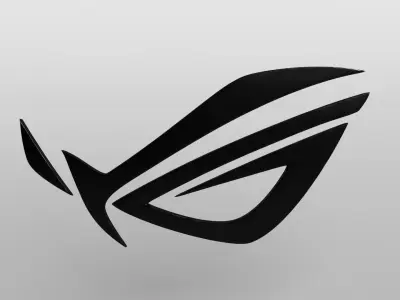 ROG Logo version1 012 Free low-poly 3D model