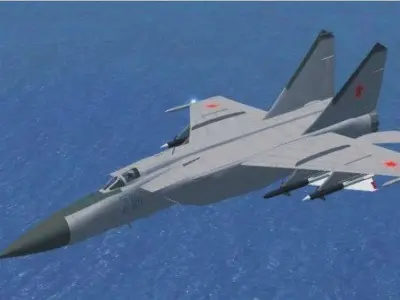 Mig-25 Foxbat 3D model