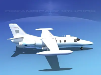 Dreamscape AT-48 Jet Executive V09 3D model