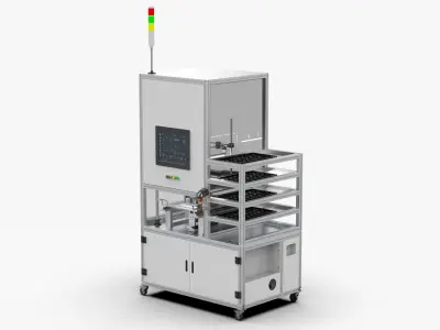 Automatic Electronic Product Visual Inspection Machine 3D model