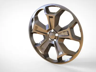 Wheel hub 3D model