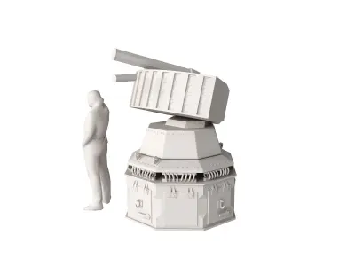 MASS Multi Ammunition Softkill System 3D model