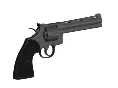 Colt Python 3D model