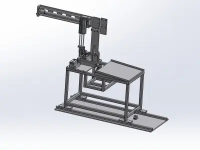 Feeding manipulator 3D model