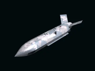 Speed Racer UAV 3D model