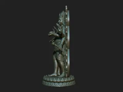 Hindu God Statue 220830 3D print model