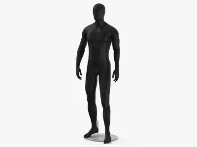 Clothing Mannequins Modular 02 3D model