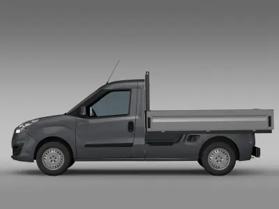 Vauxhall Combo Tipper 2015 3D model