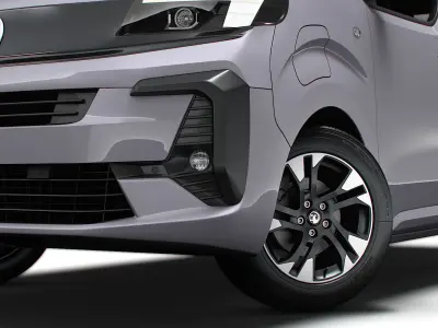 Vauxhall Zafira Life Electric Small 2024 3D model